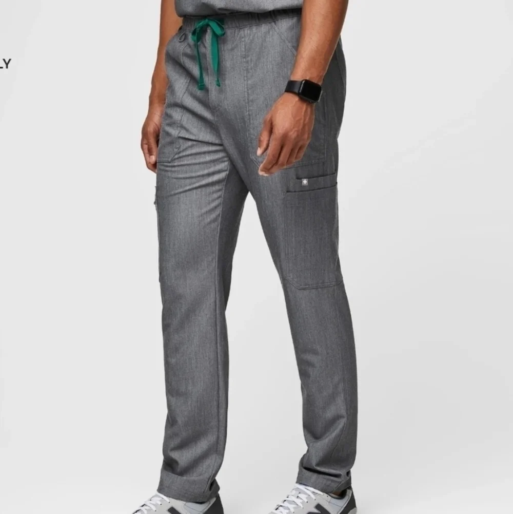 Figs Mens Cairo Cargo Scrub Pants in Graphite Bundle of 2